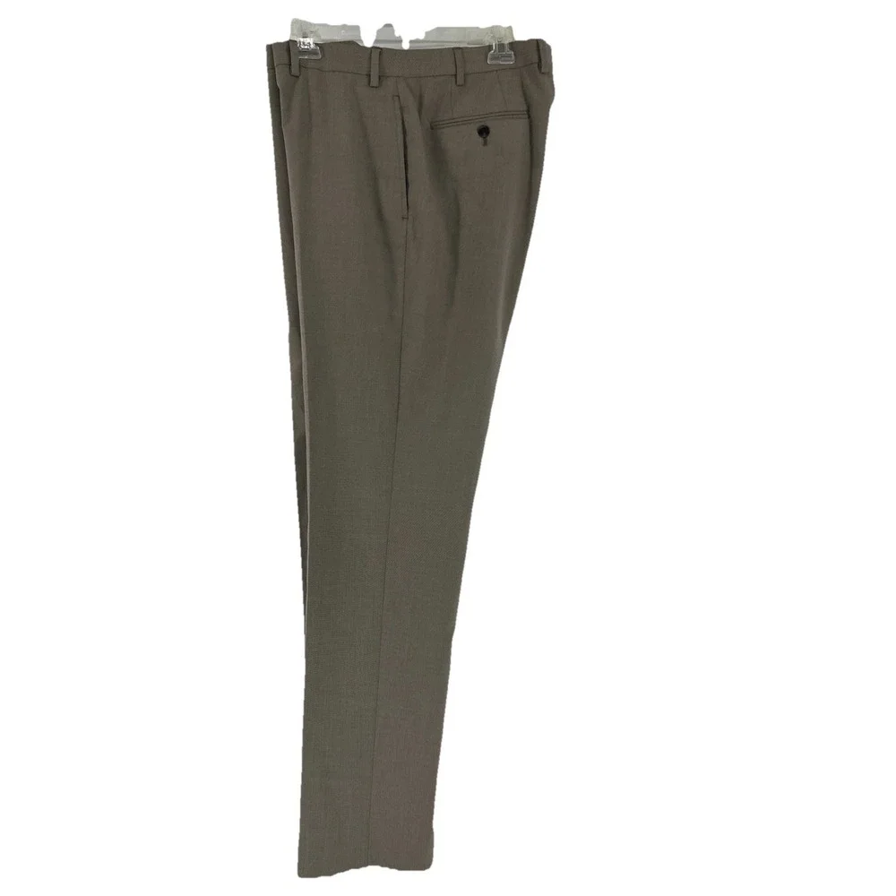 Michael Kors Dress Pants Men's 36 Beige Brown Tan Business Office Dad Profession